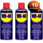 Pack 10 Unidades. WD-40, Pack 3 Unidades Lubricante Multiusos 400 ml-WD40 LoteSGSai2943