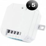 Pack 5 Unidades. Trust Smart Home ACM-2300H, Interruptor Integrado, Color Blanco LoteSGSai3908
