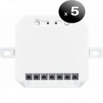 Pack 5 Unidades. Trust Smart Home ACM-3000H2, Interruptor Integrado, Color Blanco LoteSGSai3898