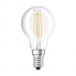 Osram Pack 3 Lâmpadas LED Filamentos Esférica E14 45W/470 Lm Luz Amarela - 81881339