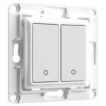 Shelly Interruptor de Parede 2 Botões P/ Módulos (branco) Wall Switch 2 - SHELLY-WS2WH