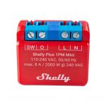 Shelly Mini Módulo Interruptor P/ Automação Wi-fi C/ Med. de Energia 110/240VAC 8A Plus 1PM Mini - SHELLY-PLUS1PM-MIN