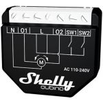 Shelly Módulo Interruptor para Automático Z-Wave c/ Medidor Consumo e Controlo Estores 10A - Qubino Wave Shutter