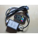 Unidade de controlo master RGB com cabo de alimentação em borracha preta com 1,5mt - LZ1-CONTSERIERGB01