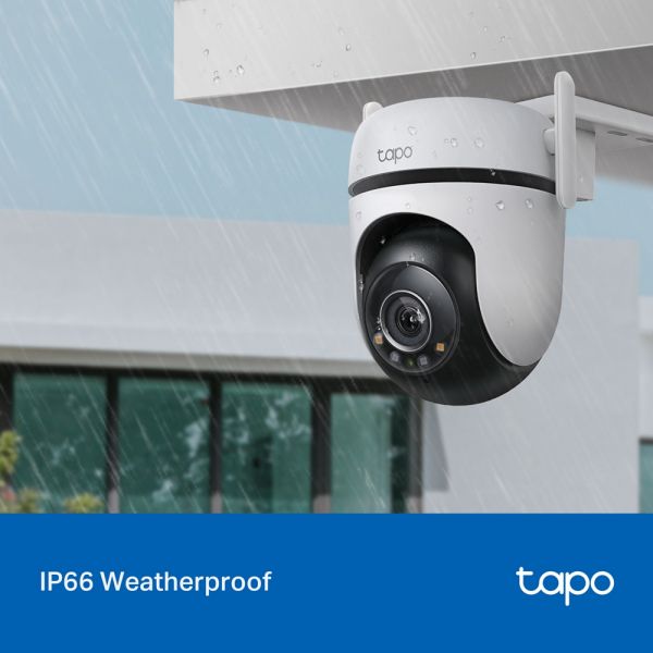 TP-Link Tapo C520WS Câmara de Segurança Wi-Fi Exterior 2K Pan/Tilt