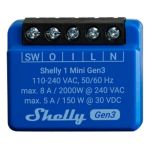 Shelly Plus 1 Mini 3ªGeração Módulo Automação - S3SW-001X8EU