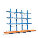 Evoracks Cantilever Carga Média Rackseco Estantes Módulo: Inicial Tipo de Acesso: Simples Estantes Altura: 2400 Estantes- Profundidade: 400 mm Estantes Largura: 1000