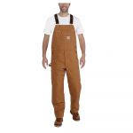 Carhartt Logo Bib Overall Jumpsuit Beige 30 / 34