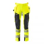 Mascot Accelerate Safe 19031 Big Trousers With Hanging Pockets Amarelo 46 / 32