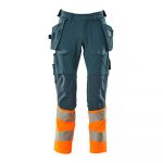 Mascot Accelerate Safe 19131 Big Trousers With Hanging Pockets Verde 60 / 35