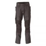 Mascot Accelerate 20679 Big Trousers With Knee Pad Pockets Cinzento 48 / 30