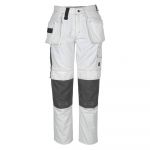Mascot Hardwear 06131 Big Trousers With Hanging Pockets Branco 56 / 35