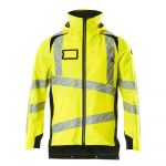 Mascot Accelerate Safe 19001 Jacket With Outer Lining Hood Amarelo L
