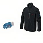 Bosch Professional Ghj 12 + 18v Xa + Gaa 12v-21 Heated Hoodless Jacket Azul S