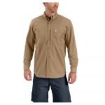 Carhartt Rugged Professional Long Sleeve Shirt Beige L