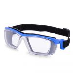 Pegaso Organik Hermetic Band Anti-fog Pc Lens Protection Glasses Azul