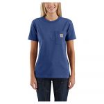 Carhartt Workwear Pocket Original Fit Short Sleeve T-shirt Azul XS