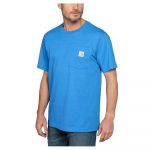 Carhartt K87 Relaxed Fit Short Sleeve T-shirt Azul 2XL