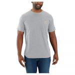 Carhartt Force Flex Pocket Relaxed Fit Short Sleeve T-shirt Cinzento XL