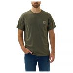 Carhartt Force Flex Pocket Relaxed Fit Short Sleeve T-shirt Verde XL