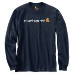 Carhartt Emea Core Logo Long Sleeve T-shirt Preto 2XL