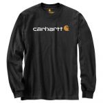 Carhartt Emea Core Logo Long Sleeve T-shirt Preto XL