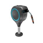 Gardena Enrolador de Mangueira Automático de Terraço RollUp M 20m Azul - 18615-20