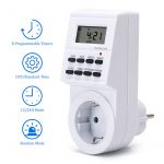 Aigostar Temporizador Semanal Digital 3500W