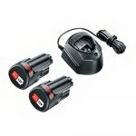 Bosch Professional Starter Set Pba 12v 2x1.5ah Carregador e Bateria