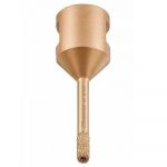 Cortag Broca 61877 Dry Diamond Drill Bit Dourado