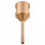 Cortag Broca 61874 Dry Diamond Drill Bit Dourado
