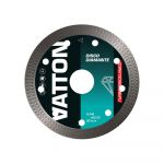 Vatton 115 Mm Disco de Diamante Turbo Porcelana Prateado