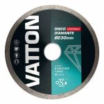 Vatton 230 Mm Disco Contínuo de OSA de Diamante Prateado