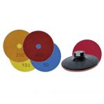 Cortag Gr 50-100-200-400 Kit Diamond Polishing Disc Dourado