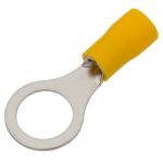 Euroconnex 2040096 10.5 Mm 15.0 Mm Round Preinsulated Terminal 100 Unidades Amarelo
