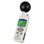 Medidor de Stress Térmico. Medição de Wbgt (interior e Exterior), Temperatura de Globo Negro, Umidade, Temperatura do Ar, Temperatura de Ponto de Orvalho, Temperatura de Bulbo Úmido