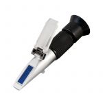 Refratómetro para Viticultores com Três Escalas para °oechsle, Sacarose / Brix e Kmn / Babo