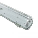 Ledme Armadura Estanque Para Dois Tubo Led Platno 1200 Mm