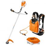 Stihl Kit Roçadora Fsa 120.0 Fio Autocut 27-2 + Bateria de Mochila Ar 2000 L 27.4Ah + Carregador Rápido