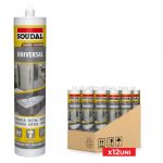 Soudal Silicone Universal Castanho 12x280ml