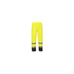 PW Calça de Chuva Bicolor de Alta Visibilidade Contrast H444 Amarelo/Preto 4XL - AAAH444AP4XL