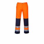 PW Calça de Alta Visibilidade Seville TX71 Laranja/Marinho L - AAATX71LML