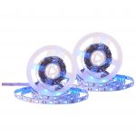 Beliani Conjunto de 2 Faixas de Luz LED Multicolor 16 Cores Controlo Remoto 5 Metros Kikori