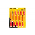 Stanley Conjunto 10 Chaves de Fenda PZ+PH Isolados