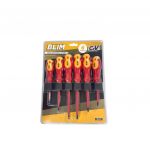 Blim Conjunto 6 Peças Chaves Fendas 1000V C/Suporte