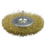 Amig Escova Circular Arame Latonado, Espigao ø 6 mm, 4H X 75 X 0,2 X 15 mm Mod. 34730
