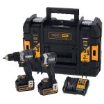DeWALT Kit McLaren XR 18V Berbequim + Aparafusadora - DCK200MP2T-QW