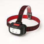 Sanda Lanterna led para a Cabeça com Fita Sd-6252 Preto