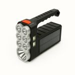 Sanda Lanterna led Recarregável Sd-5733 Preto