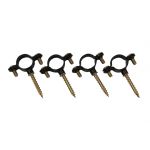 L22 4 Abracadeiras Simples Plast. C/esp 18mm - G17bra445